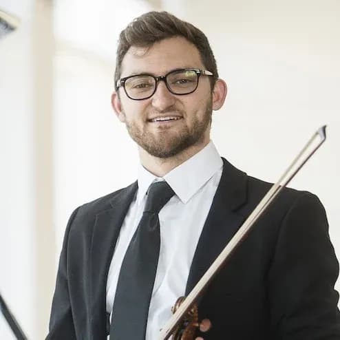 Violin teacher William Shaub